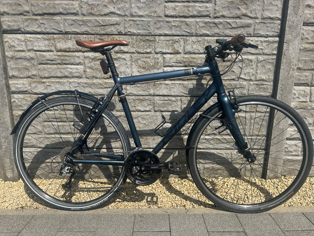 Ridley stadfiets, Fietsen en Brommers, Ophalen, Meer dan 20 versnellingen, Velgrem, 28 inch