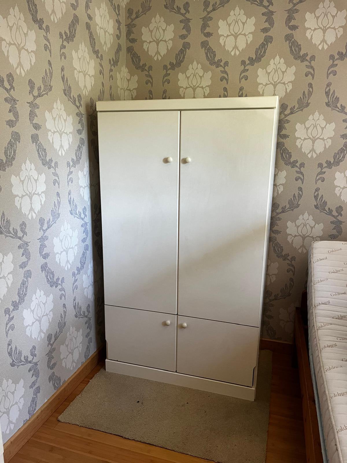 Lit 1 personne rabatable ds une armoire, Ophalen, Gebruikt