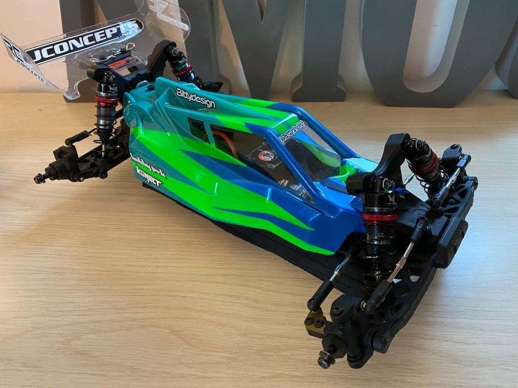 Buggy rc 1/10 x-mid hobbytech prêt à rouler, Échelle 1:10, Voiture off road, Enlèvement, Utilisé