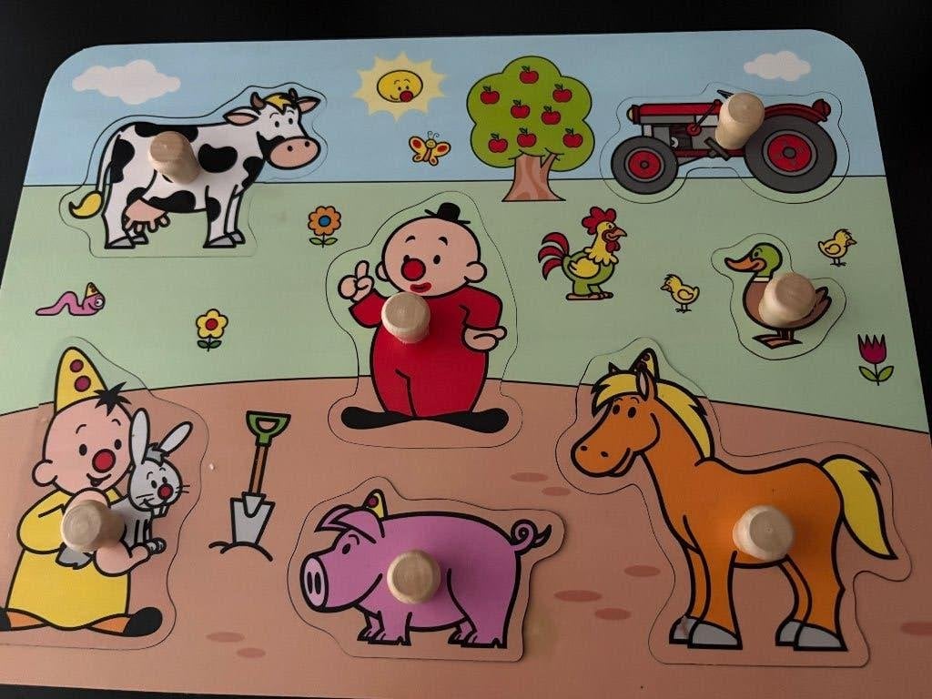 Bumba puzzel, Comme neuf, Enlèvement, 6 mois à 2 ans, Moins de 10 pièces