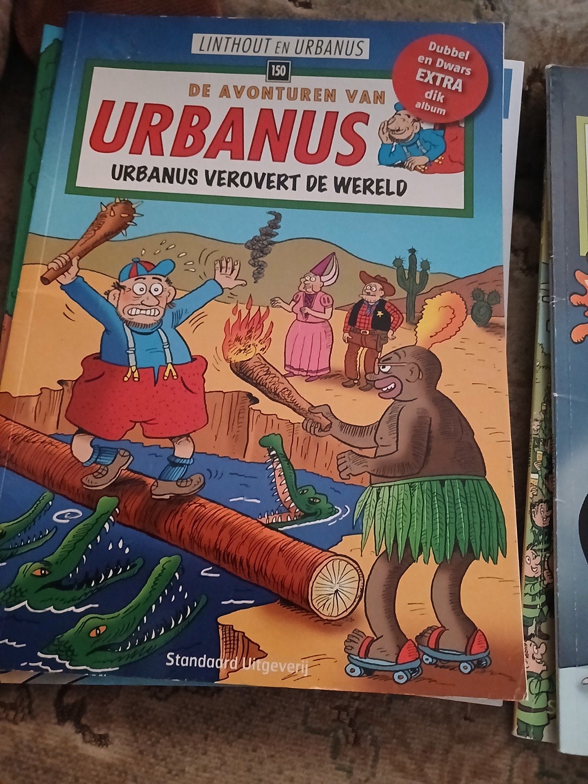 Urbanus - Urbanus verovert de wereld, Boeken, Stripverhalen, Ophalen, Urbanus; Willy Linthout