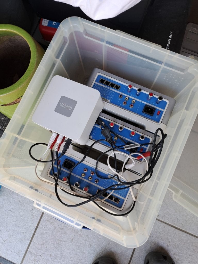 compleet Sonos systeem, TV, Hi-fi & Vidéo, Enlèvement, Comme neuf
