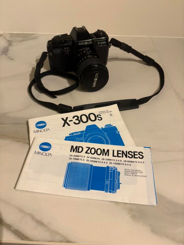 Minolta x-300s, Audio, Tv en Foto, Ophalen, Gebruikt, Minolta