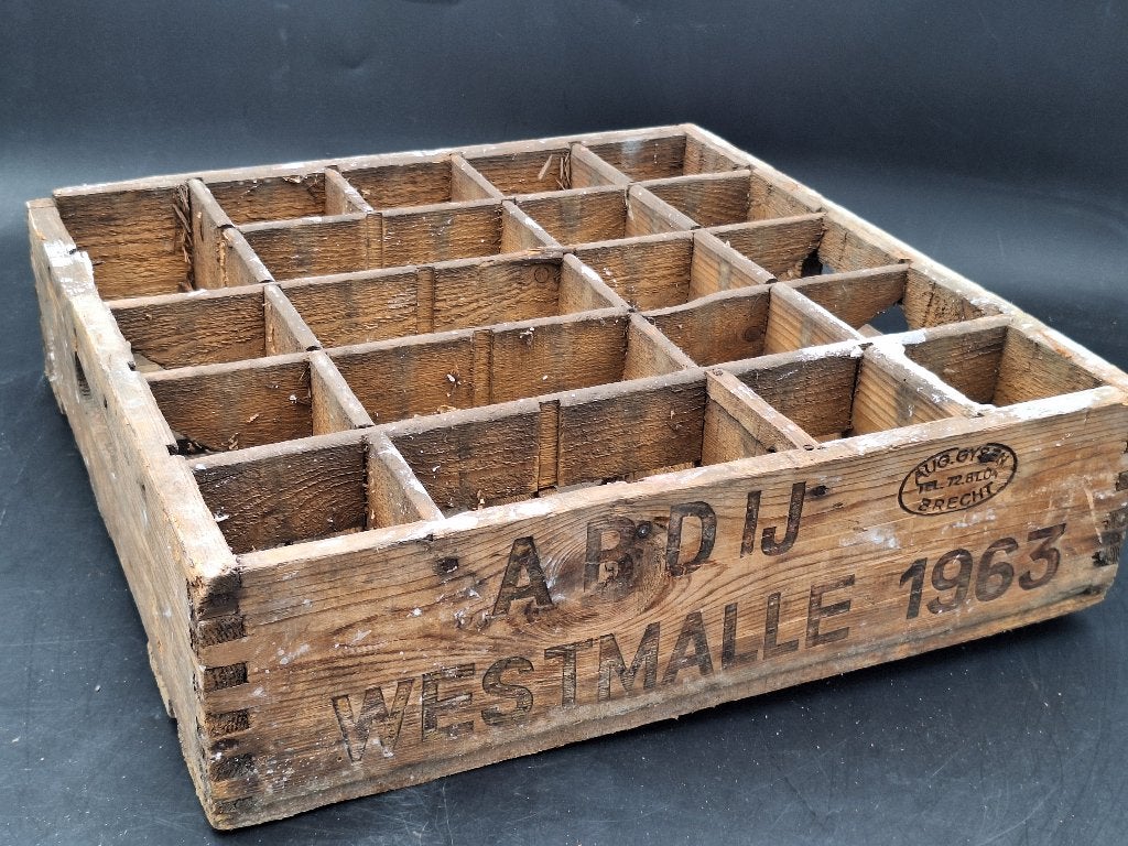 oude bierbak Abdij Westmalle, 1963, Antiek en Kunst, Ophalen of Verzenden