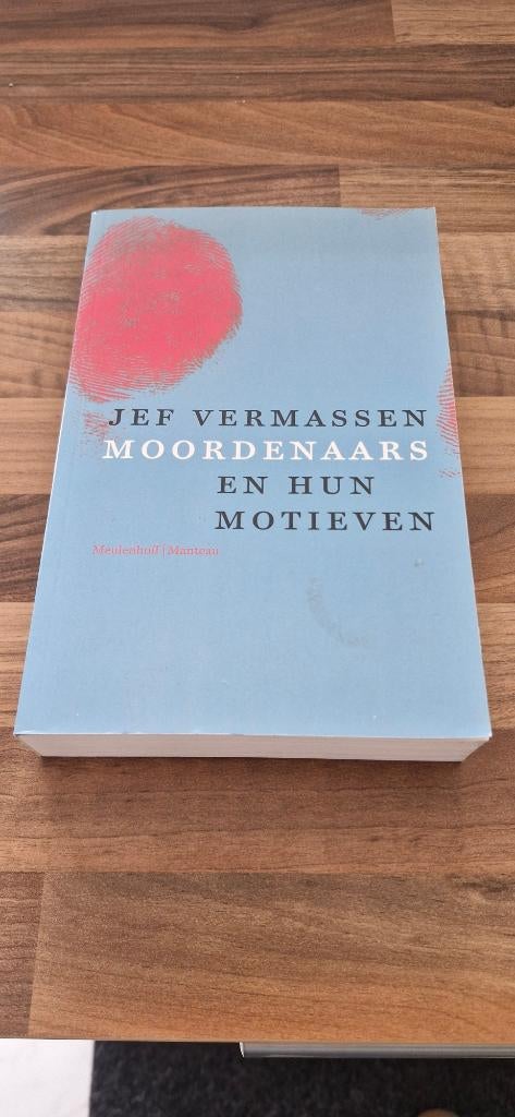 Moordenaars en hun motieven - Jef Vermassen, Boeken, Politiek en Maatschappij, Zo goed als nieuw, Maatschappij en Samenleving