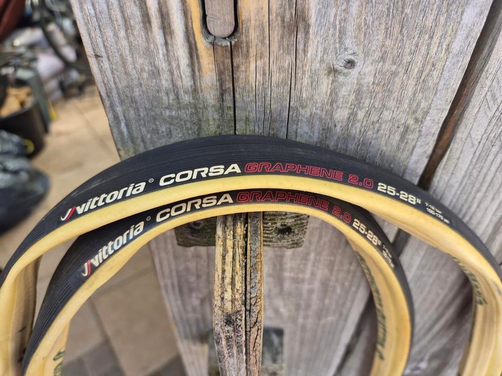 Nieuwe Vittoria Corsa graphene 2.0 tubes, Fietsen en Brommers, Fietsonderdelen, Nieuw, Band, Oldtimerfiets, Racefiets, Tijdrit-/triatlonfiets
