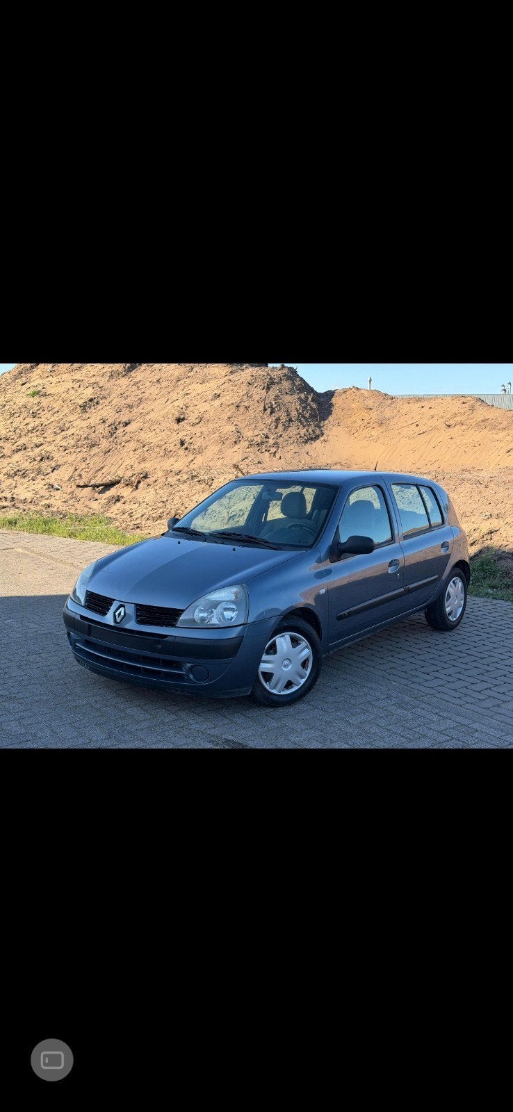 export defect renault clio 1.2 benzine 159000km 2005, Autos, Achat, Beige, Boîte manuelle, Autres couleurs