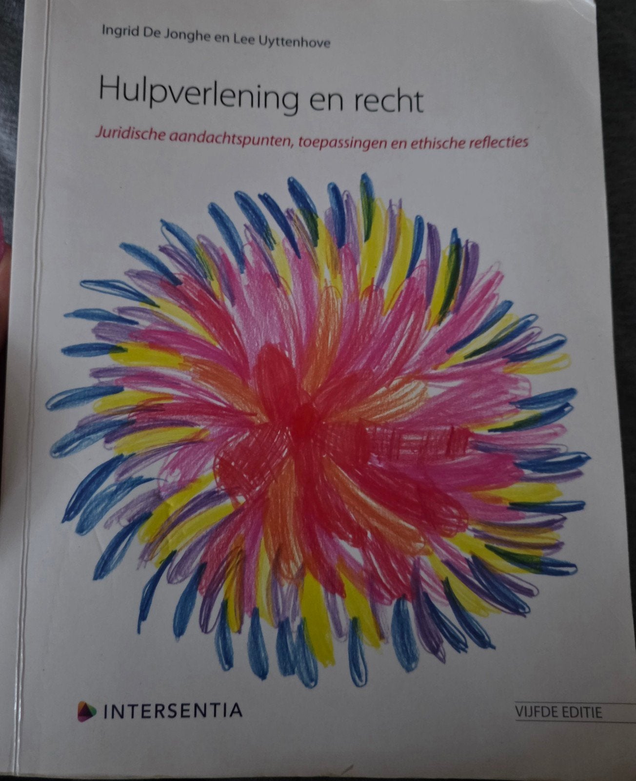 boek Hulpverlening en recht, Boeken, Ophalen, Gelezen, Ingrid De Jonghe en Lee Uyttenhove