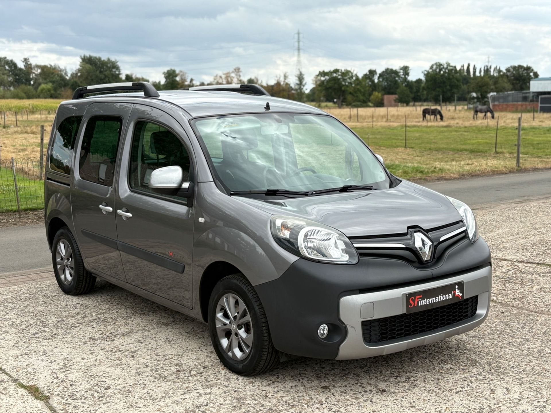 Renault Kangoo 1.2benzine Rolstoel Invalide TPMR, Auto's, Voorwielaandrijving, Monovolume, 82 kW, Kangoo