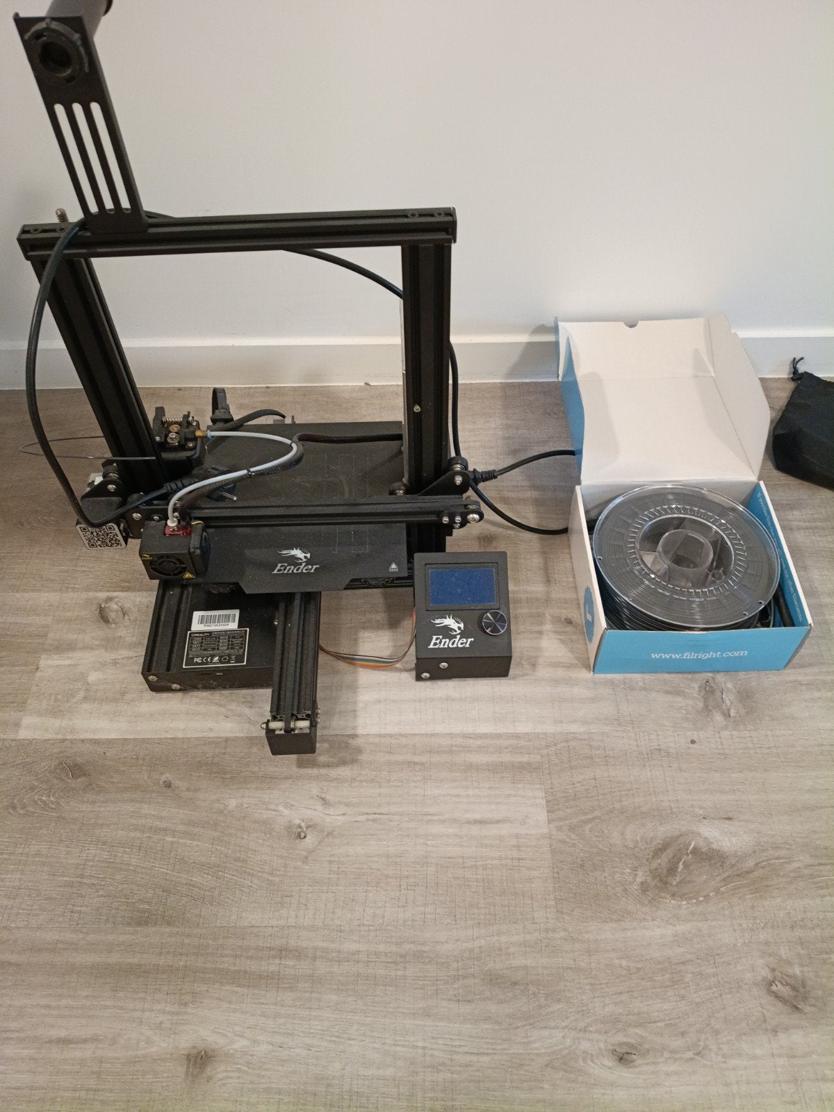 Ender 3 + filament, Enlèvement, Filament