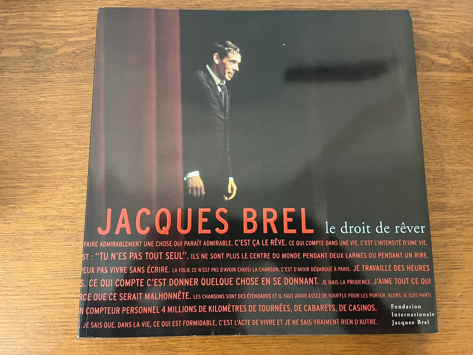 Jacques Brel : Le droit de rêver, Enlèvement ou Envoi, Comme neuf