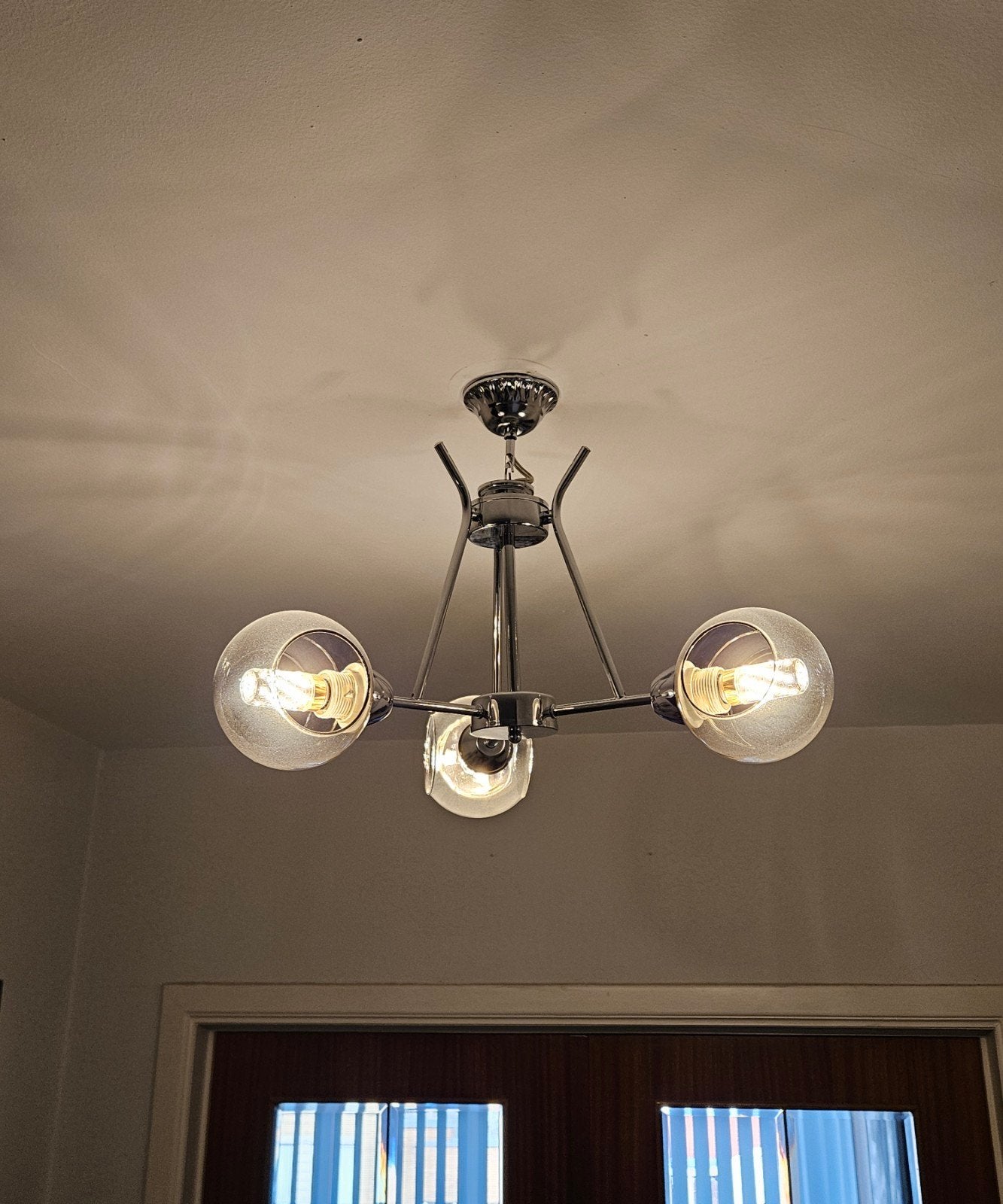 Lustre 3 lampes, Maison & Meubles, Enlèvement ou Envoi