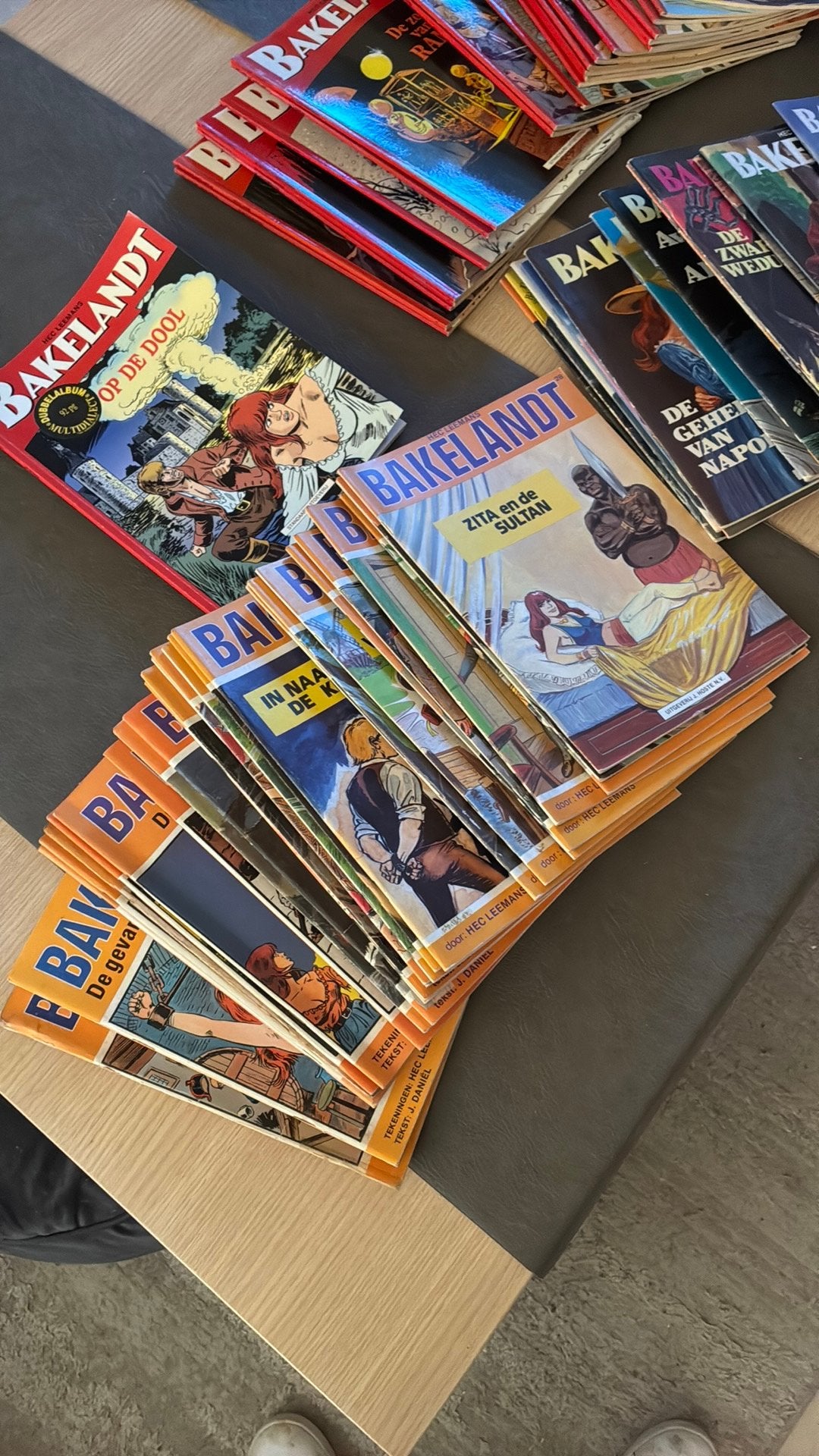 Stripreeks Bakelandt, Boeken, Ophalen, Gelezen