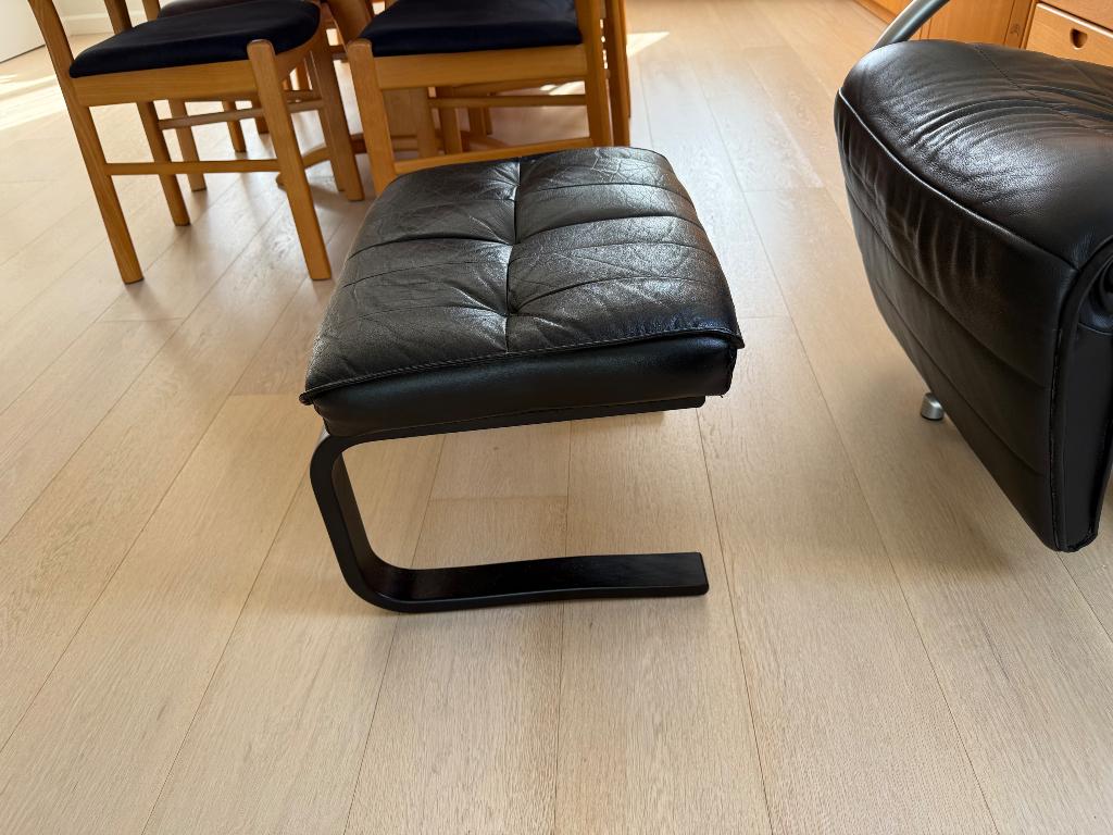 Voetbank poef, Ophalen, Gebruikt, Minder dan 50 cm, Modern