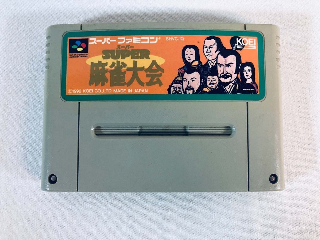 Super Mahjong Taikai SFC JAP Game Loose in goede staat, Games en Spelcomputers, Gebruikt, Verzenden, Overige genres, 1 speler