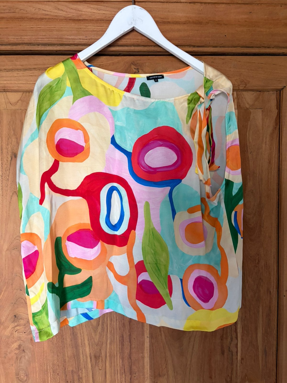 Dames blouse zonder mouw, Kleding | Dames, Topjes, Meerkleurig, Maat 42/44 (L), Ophalen of Verzenden, Zo goed als nieuw