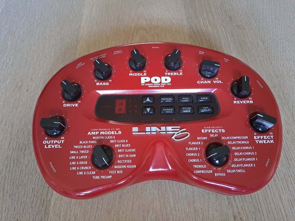 LIJN6 POD 2.0, Muziek en Instrumenten, Ophalen, Gebruikt, Delay of Echo