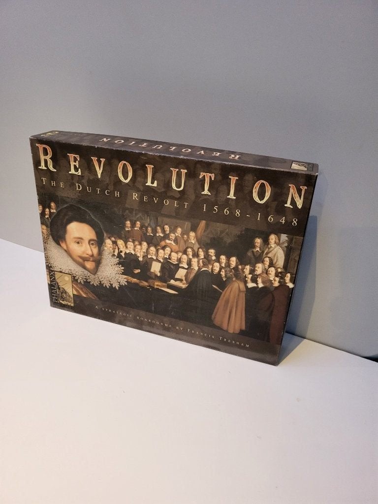 jeu de plateau : Revolution de Francis Tresham (complet), 1 ou 2 joueurs, Enlèvement ou Envoi, Utilisé, Phalanx Games