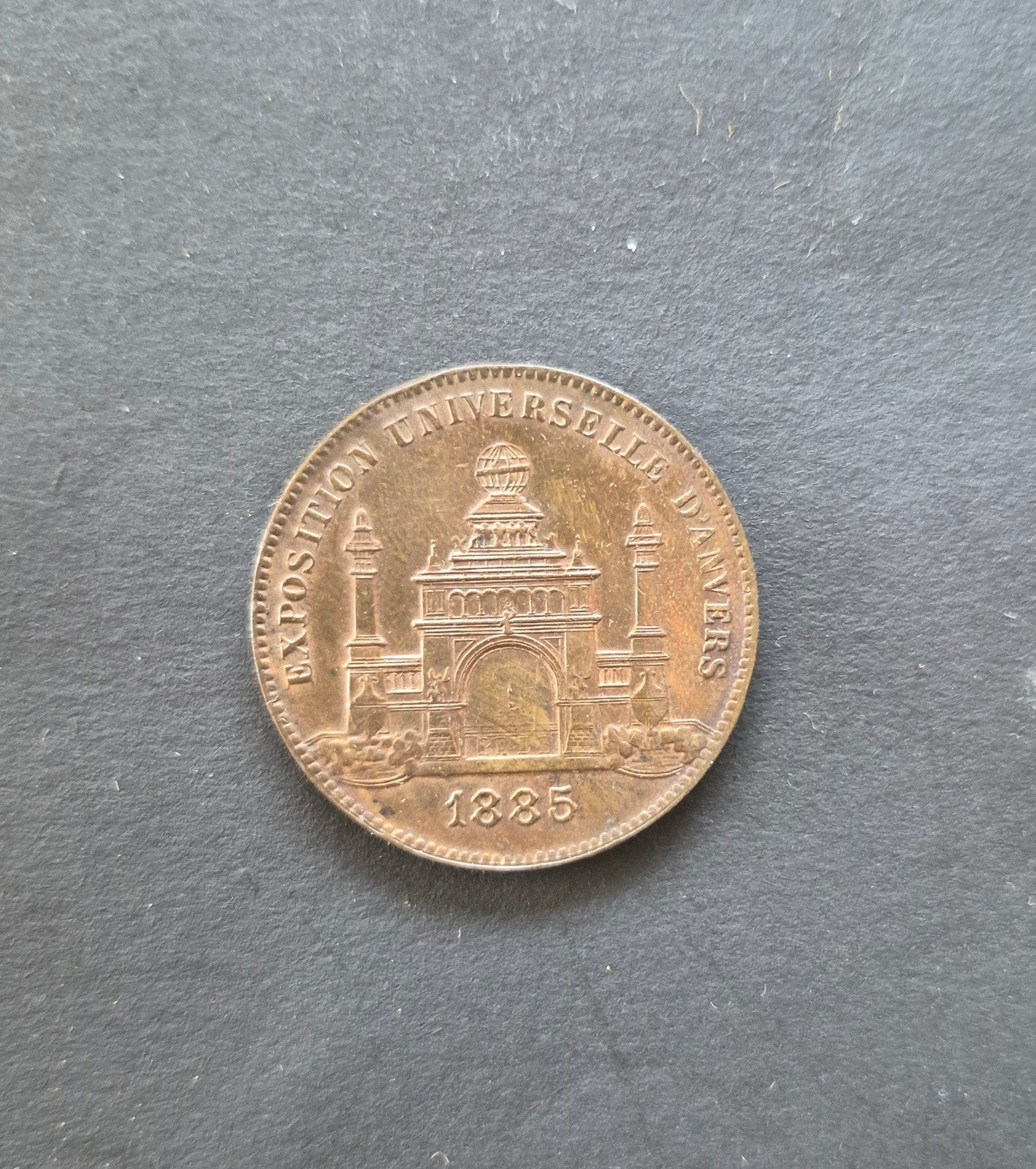 Exposition Universelle D´anvers 1885, Timbres & Monnaies, Monnaies | Europe | Monnaies euro, Enlèvement ou Envoi