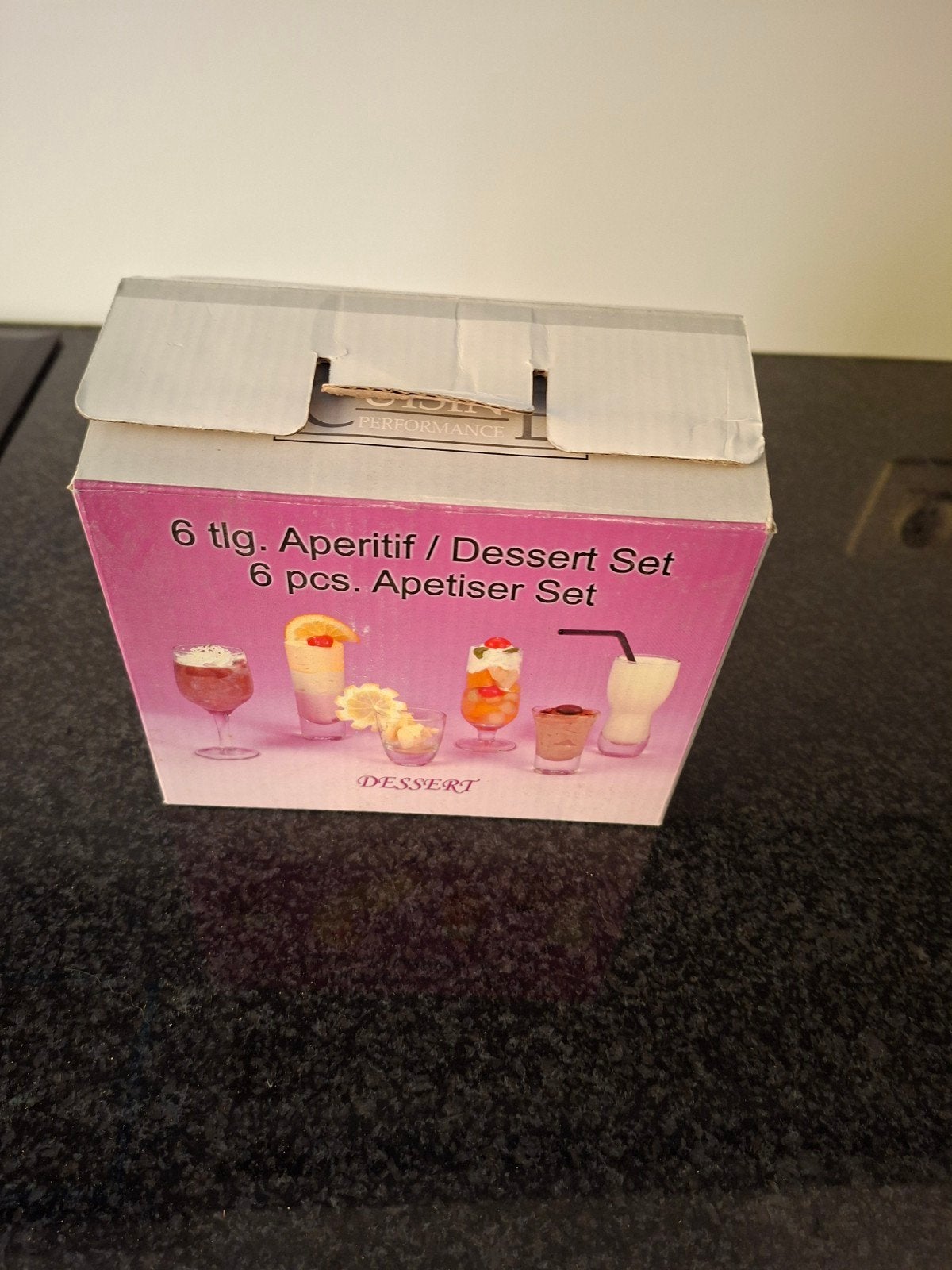 Aperitif  / desert set, Ophalen