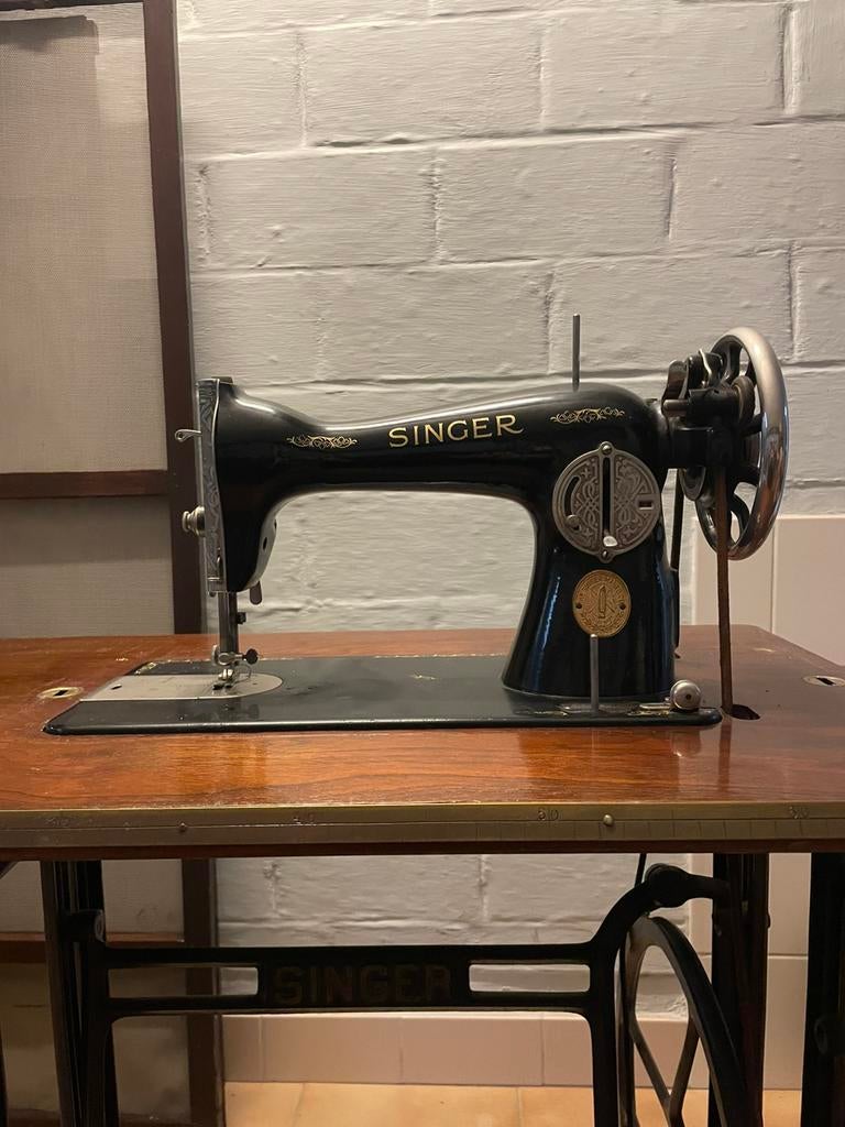 Singer naaimachine, Ophalen