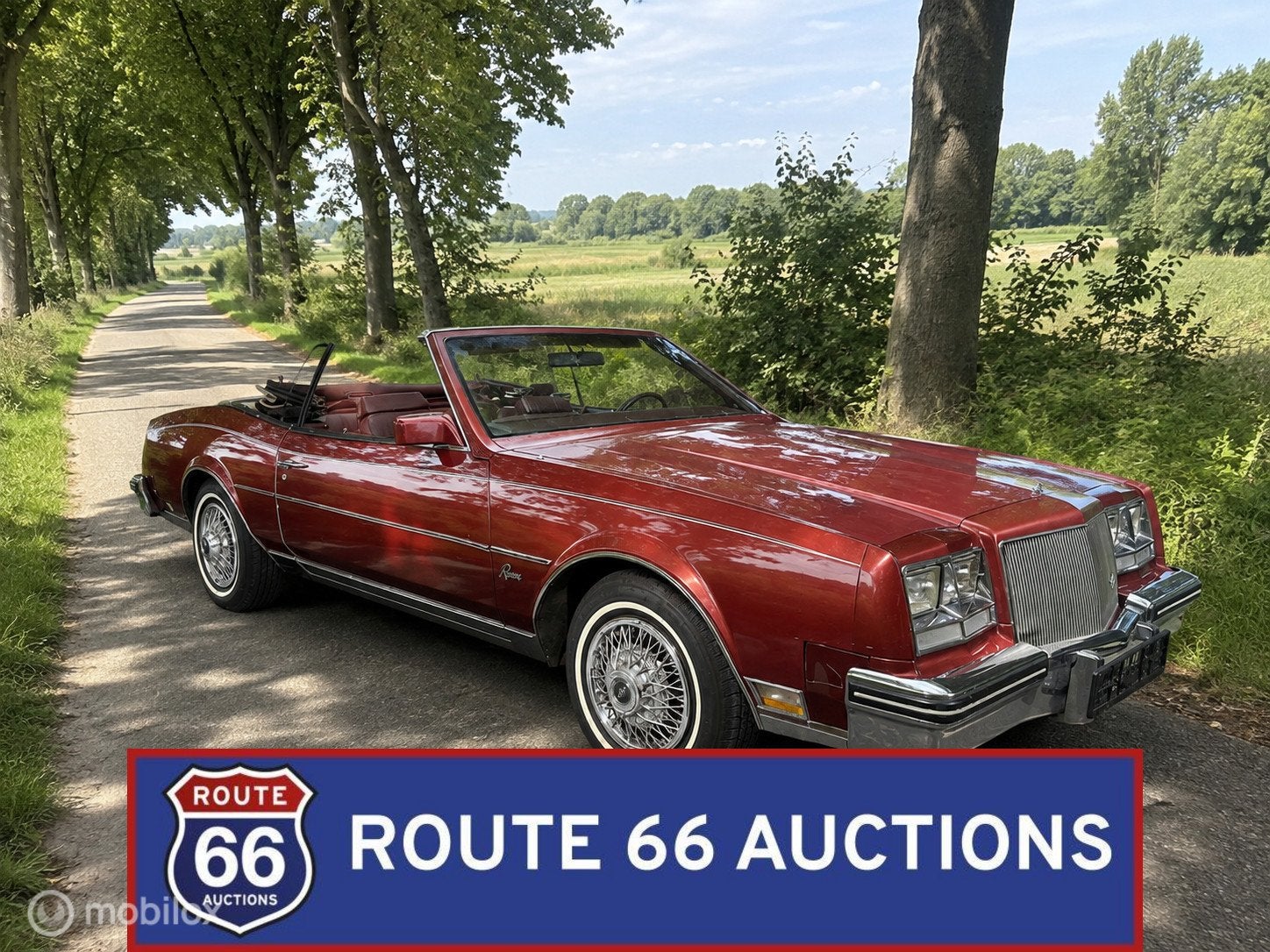 Buick Riviera Cabriolet | 1985 | Route 66 Auctions, Achat, Entreprise, Boîte manuelle, Autre carrosserie