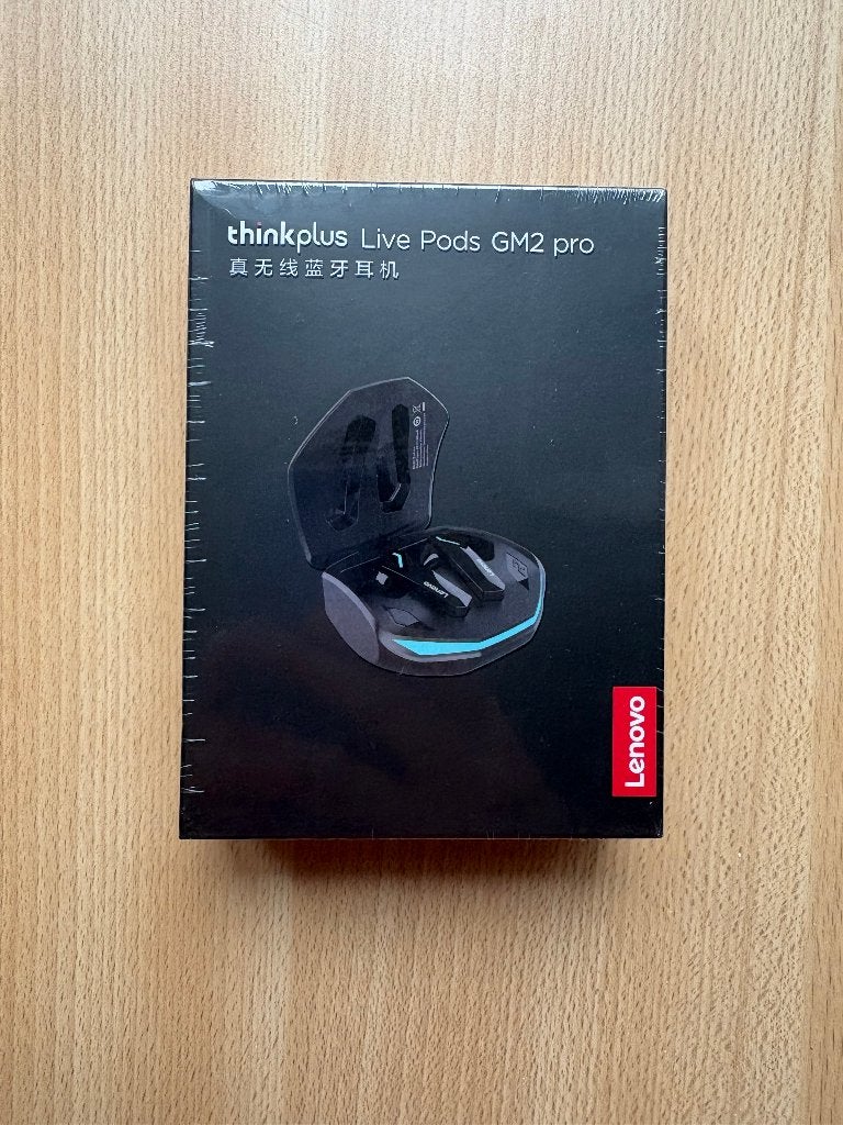 Écouteurs sans fil Lenovo thinkplus Live Pods GM2 Pro, Neuf, Gaming, Bluetooth, Noir