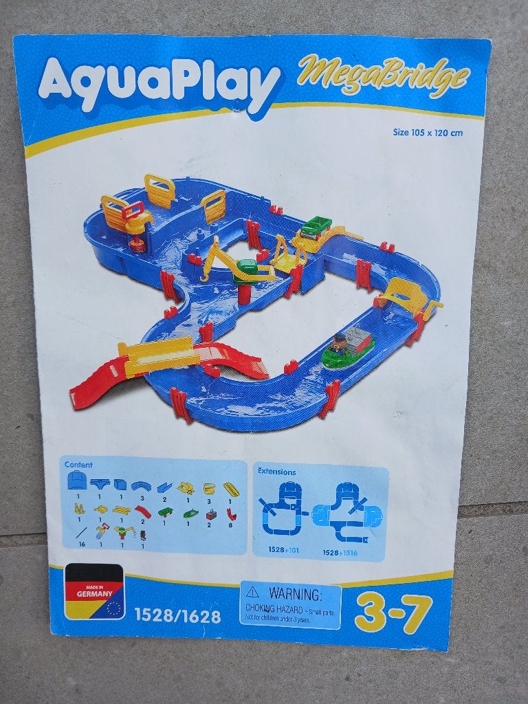 Aquaplay, Enlèvement, Utilisé