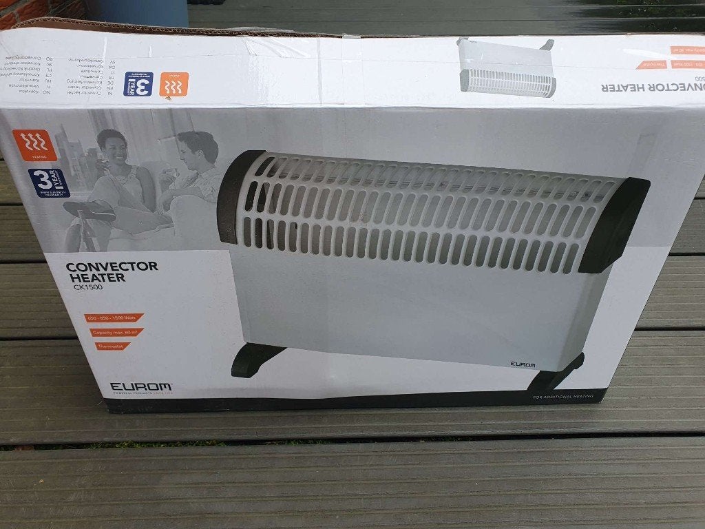 Elektrische kachel Convector Heater CK1500, Huis en Inrichting, Kachels, Ophalen of Verzenden, Nieuw, Elektrisch