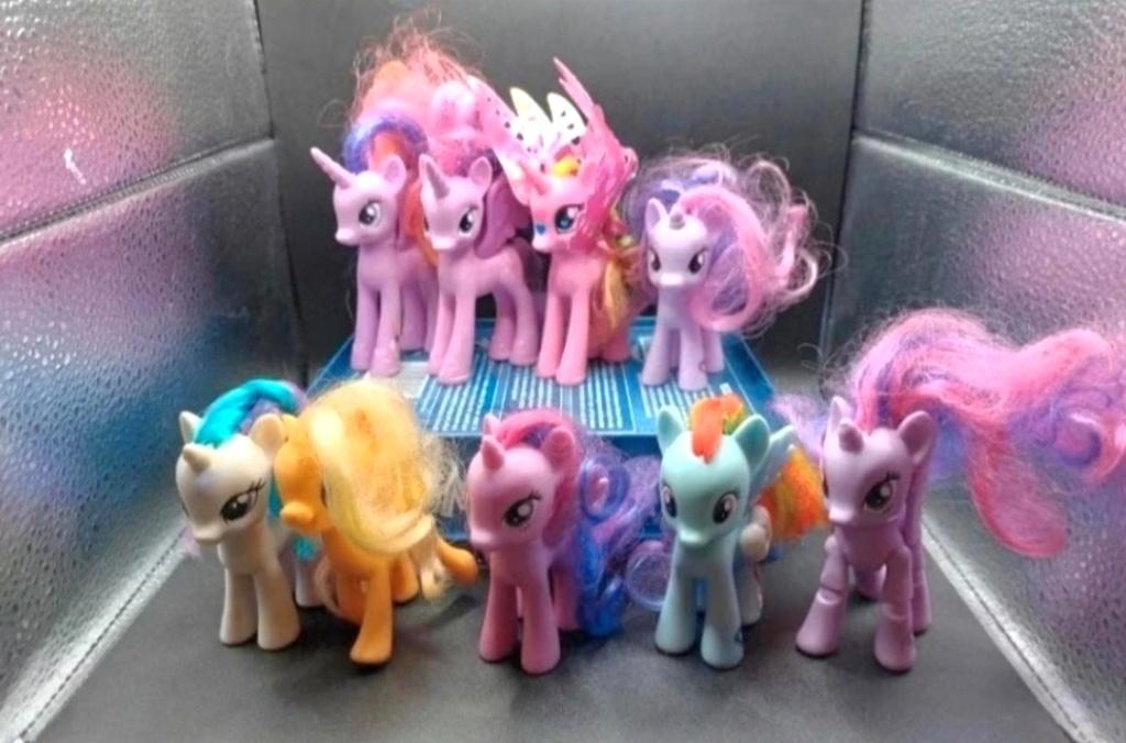 My little pony lot  9 figurines, Enlèvement, Utilisé