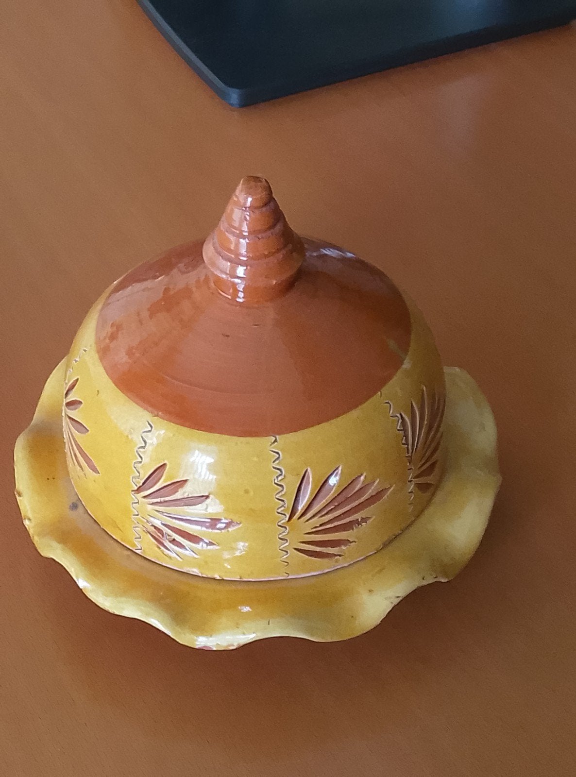 Aardewerken boterpotje of sierpotje, Huis en Inrichting, Keuken | Servies, Ophalen