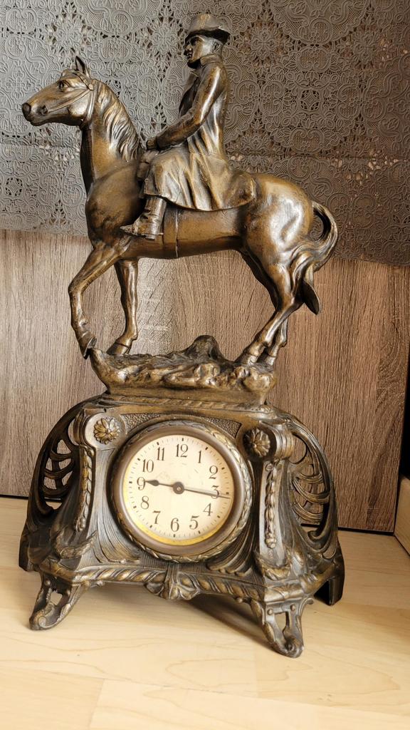 Tafelklok „Napoleon”,, Antiek en Kunst, Antiek | Klokken, Ophalen