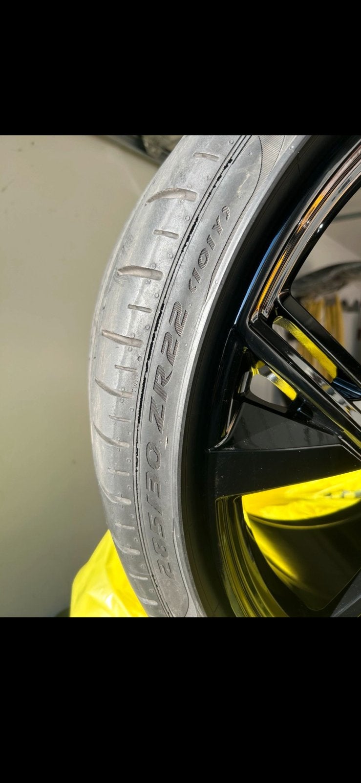 Jantes Audi RS 285/30/22 avec Pirelli 6mm, Autos : Pièces & Accessoires, Enlèvement ou Envoi, Autres dimensions, Utilisé, Jante(s)