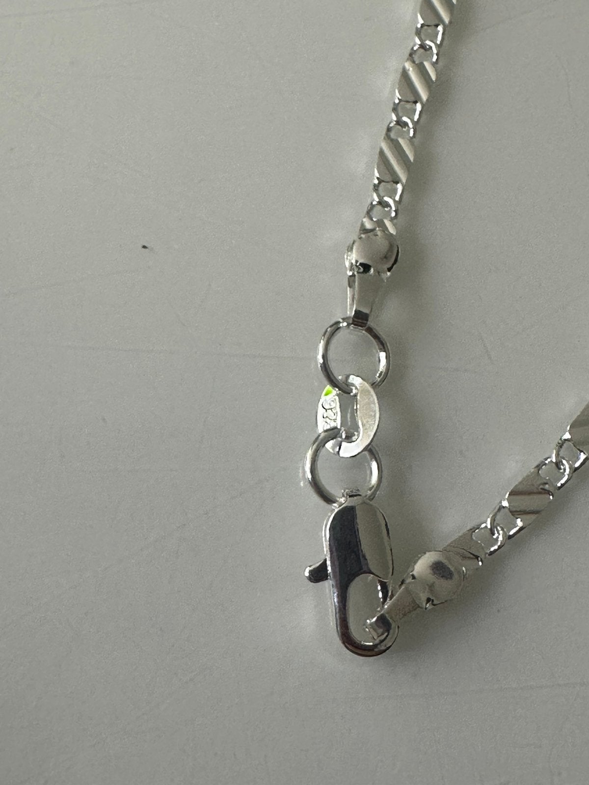 Chaine en argent, Bijoux, Sacs & Beauté, Colliers, Enlèvement ou Envoi, Comme neuf, Argent, Argent