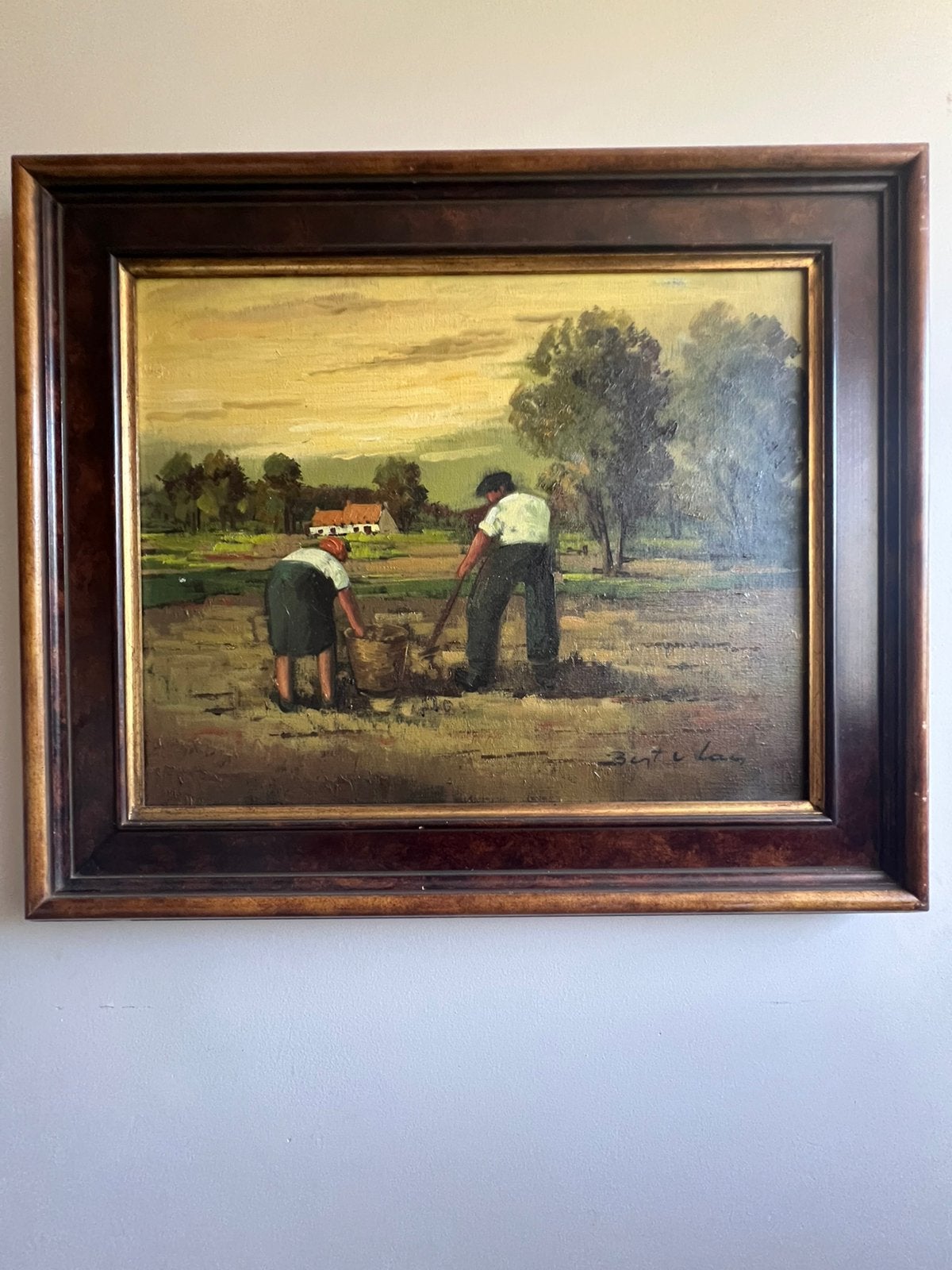 Bert Van Laer, Ophalen, Doek