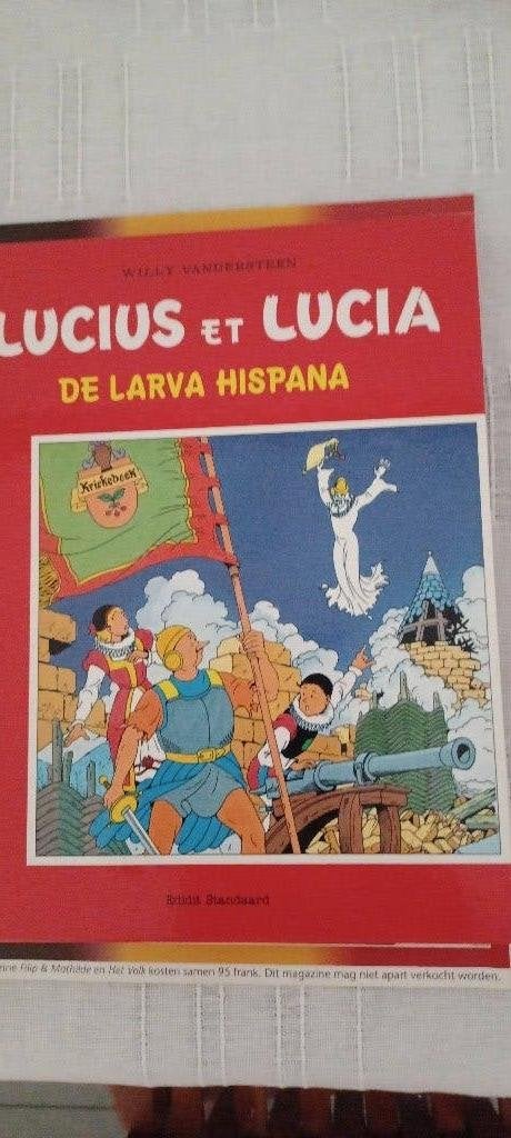 Lucius et Lucia, Boeken, Ophalen