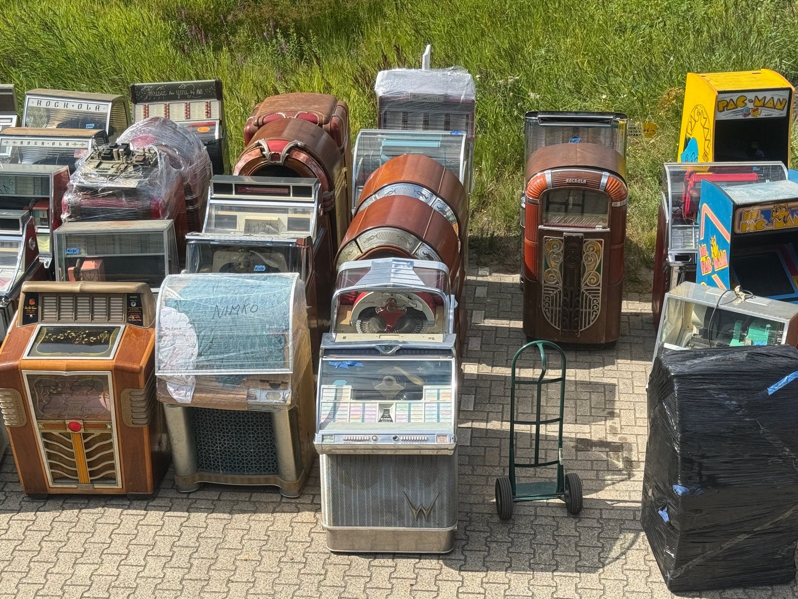 Les juke-box à conteneurs ont été déchargés, Enlèvement, Comme neuf, 1950 à 1960, Wurlitzer
