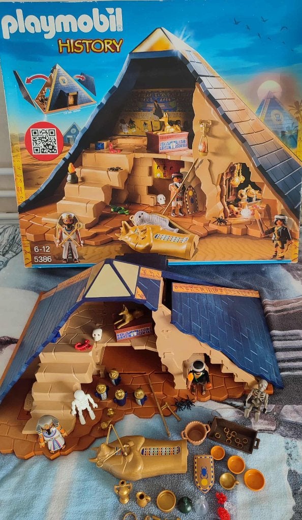 Playmobil piramide 5386, Ophalen, Gebruikt, Historisch