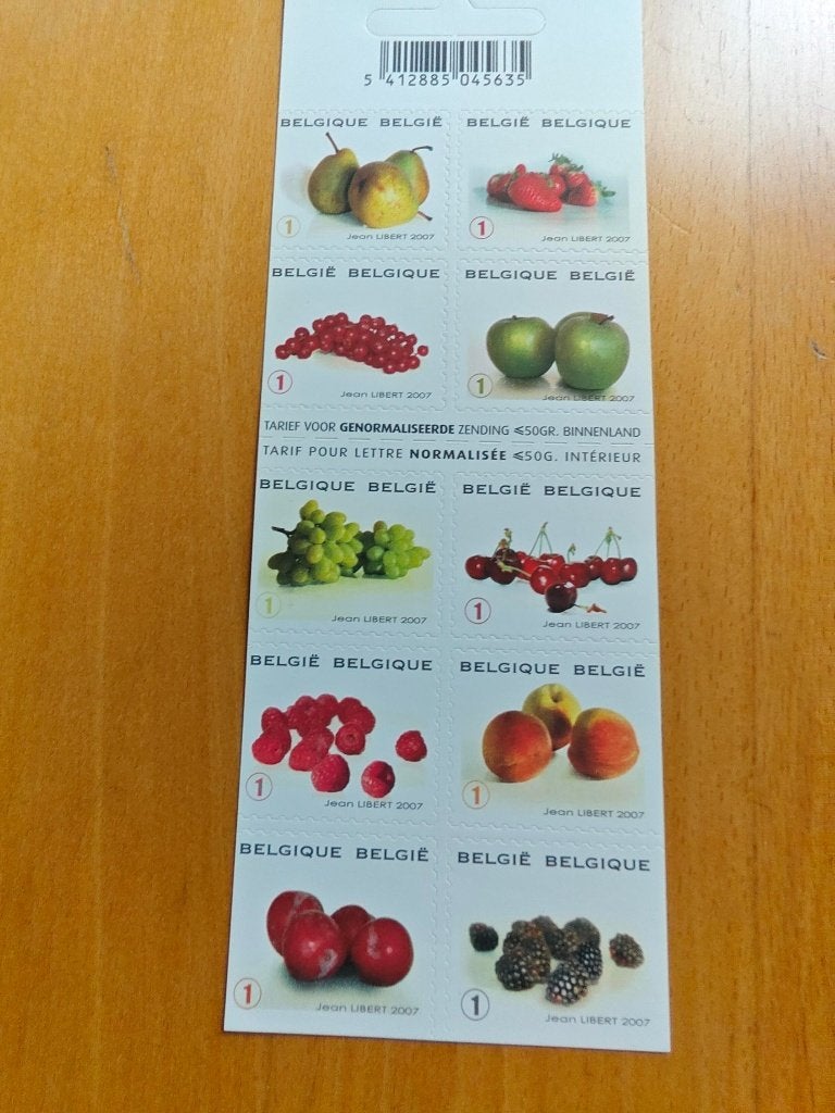 2007 Fruit OBP B 78. Tarief 1 België., Ophalen of Verzenden, Zonder stempel, Postfris, Postfris