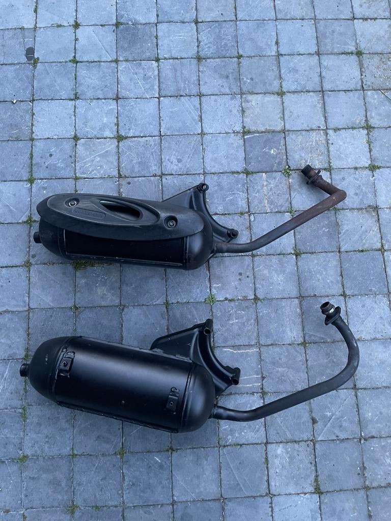 2x zip 4t uitlaat tekoop, Fietsen en Brommers, Ophalen, Zo goed als nieuw