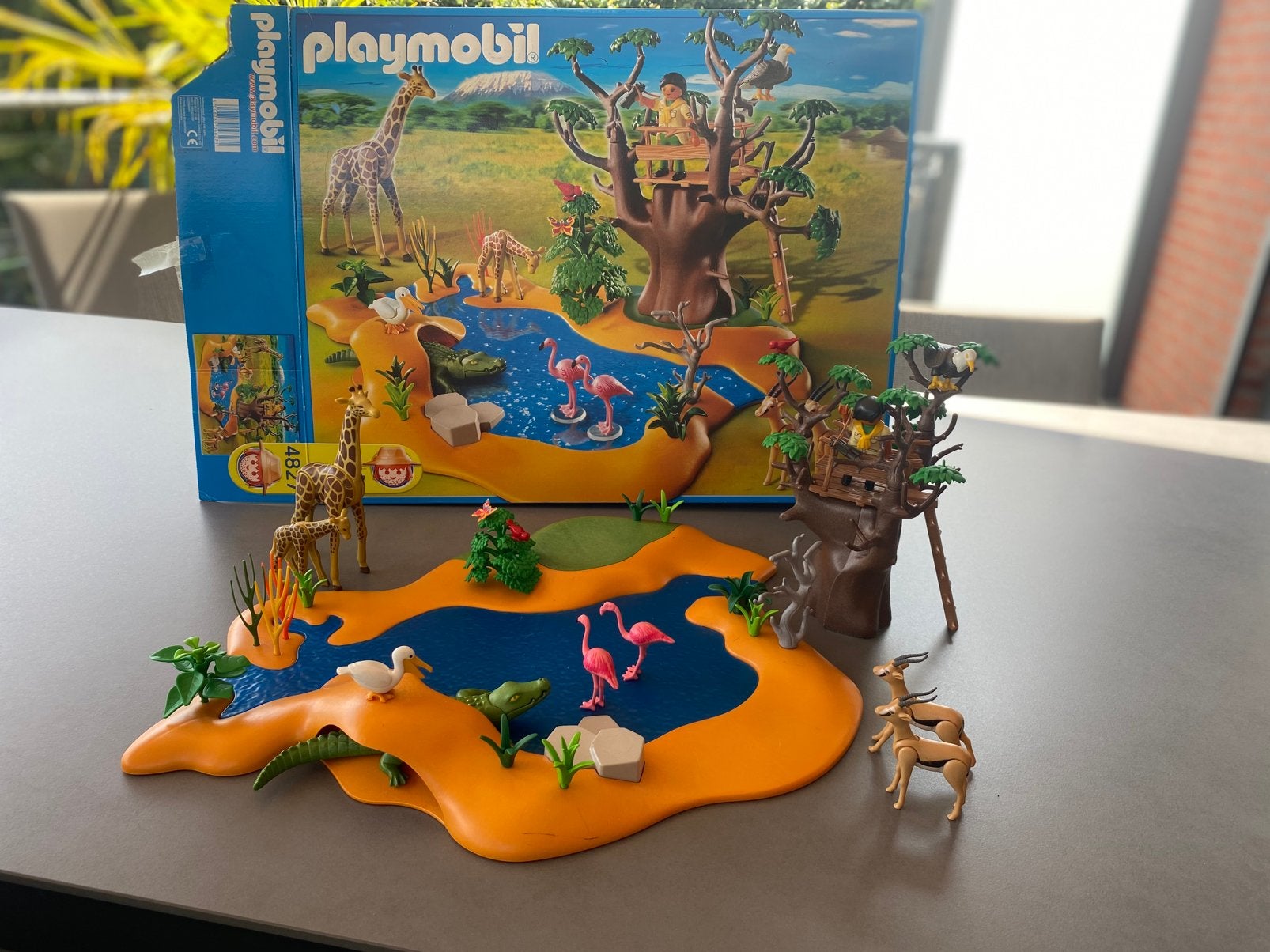 Playmobil boomhut 4827, Ophalen, Wild life, Gebruikt, Complete set