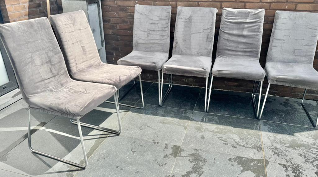 6 stoelen Gratis, Enlèvement ou Envoi, Comme neuf