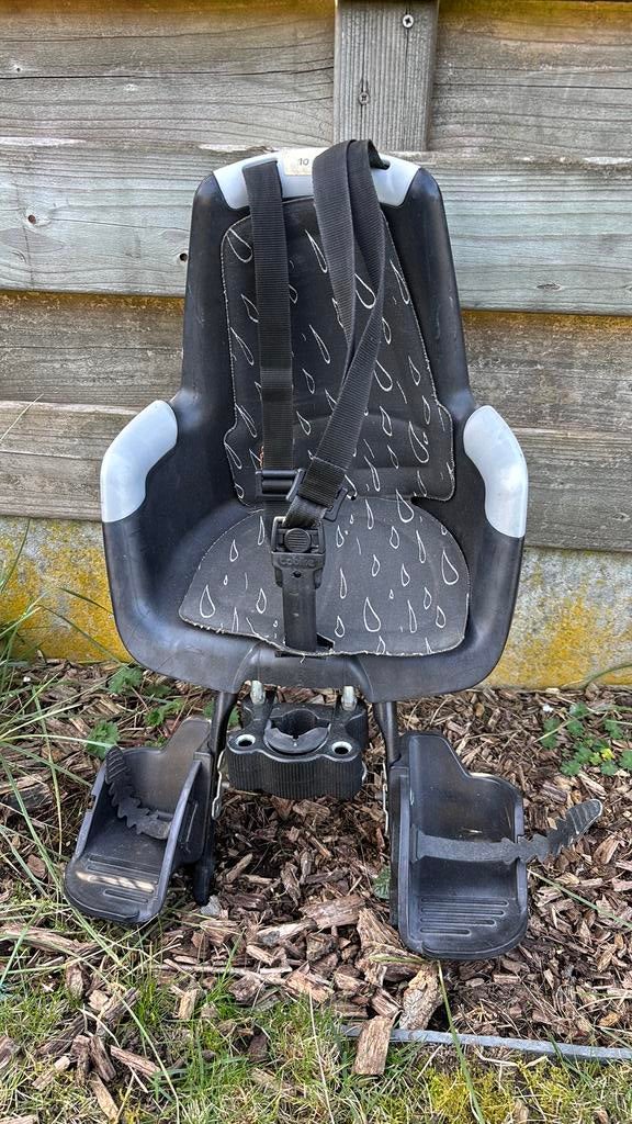 Bobike mini+ stuurpen fietsstoel 9-15kg, Fietsen en Brommers, Fietsaccessoires | Fietsstoeltjes, Ophalen, Gebruikt, 9 t/m 18 kg