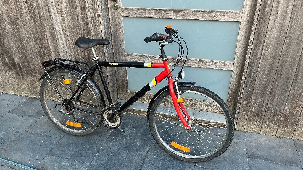Stadsfiets, Gebruikt, Velgrem, Versnellingen, Ophalen