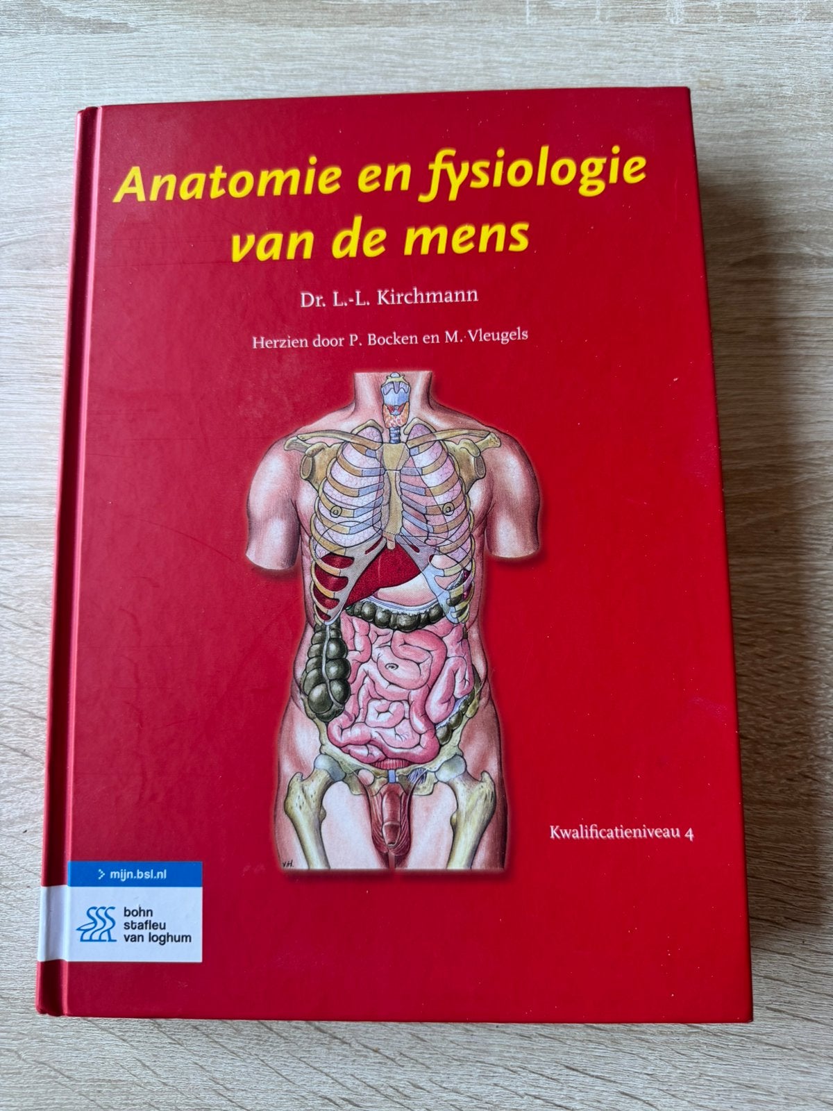 Anatomie fysiologie van de mens, Livres, Enlèvement, Comme neuf