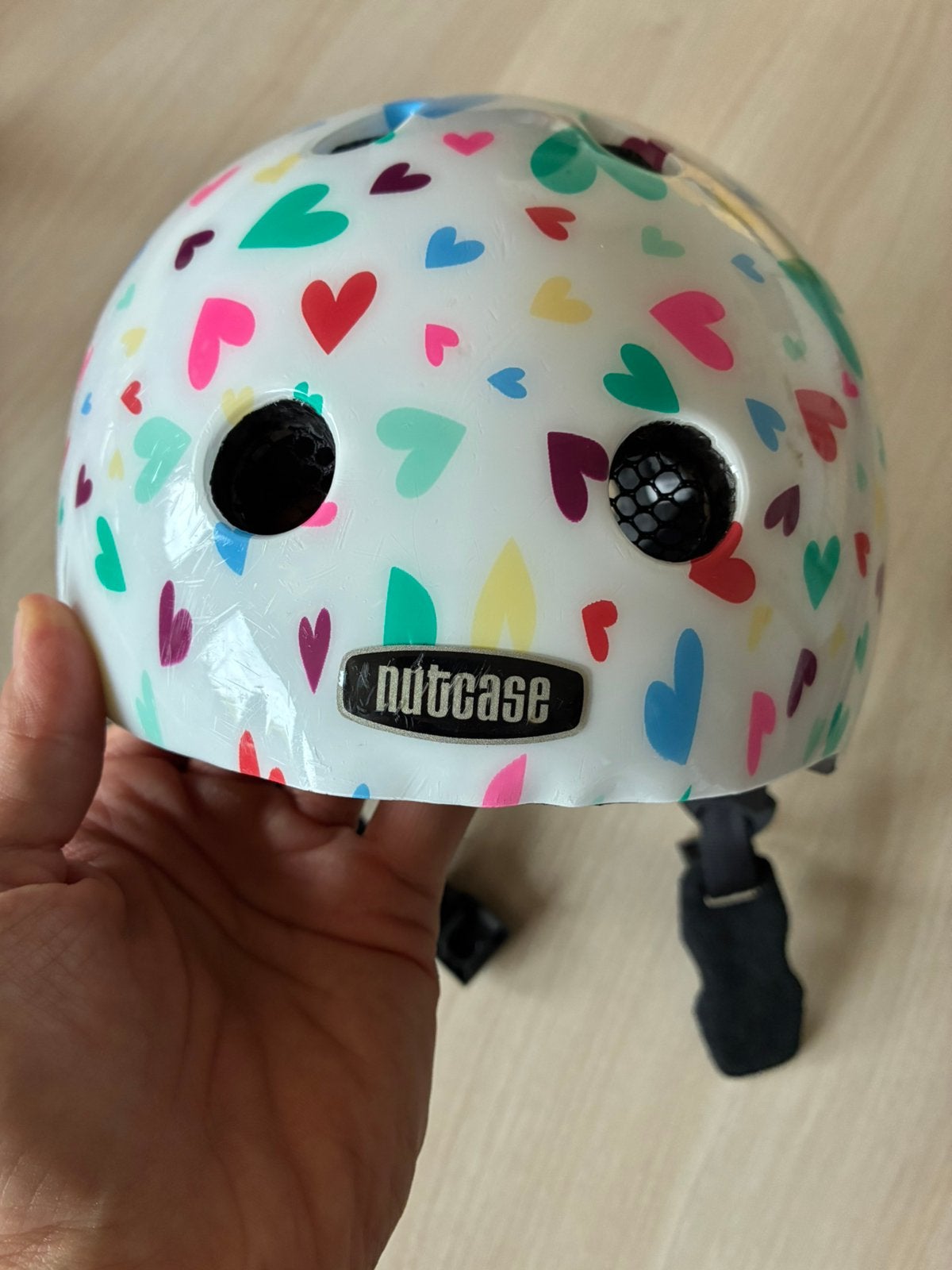 Fietshelm Nutcase peuters XXS 47-50 cm, Ophalen, Zo goed als nieuw, XXS, Jongen of Meisje