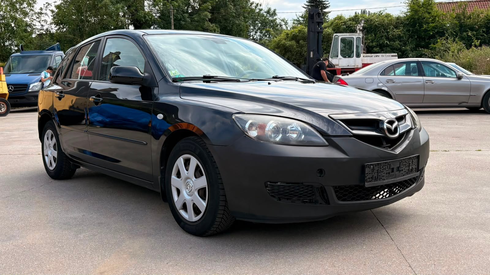 MAZDA 3 VAN 2010 1.4 BENZINE VAN 2010 MET AIRCO 139DKM, Autos, Mazda, Achat, Entreprise, Boîte manuelle, Noir