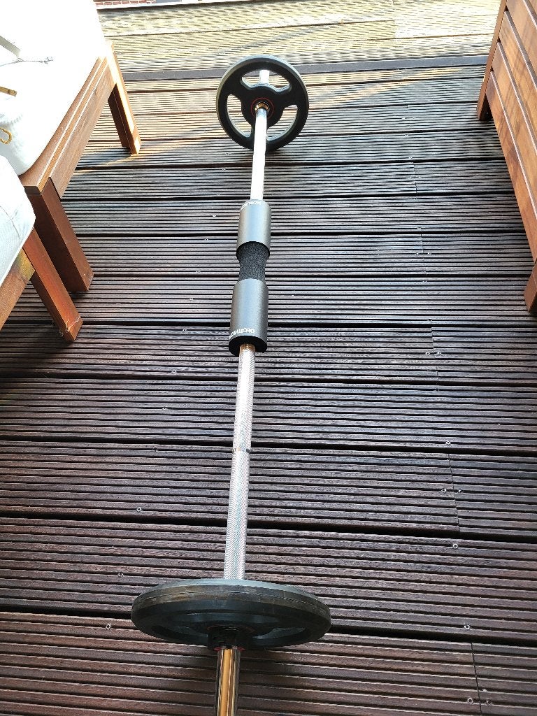 Halterstang - barbell, Sport en Fitness, Ophalen