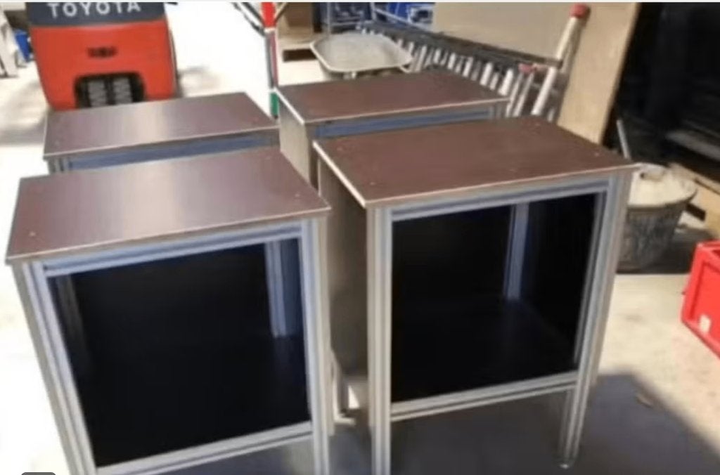 werkbanken compacte werkbanken/ machinetafel, Doe-het-zelf en Bouw, Werkbanken, Ophalen, Gebruikt