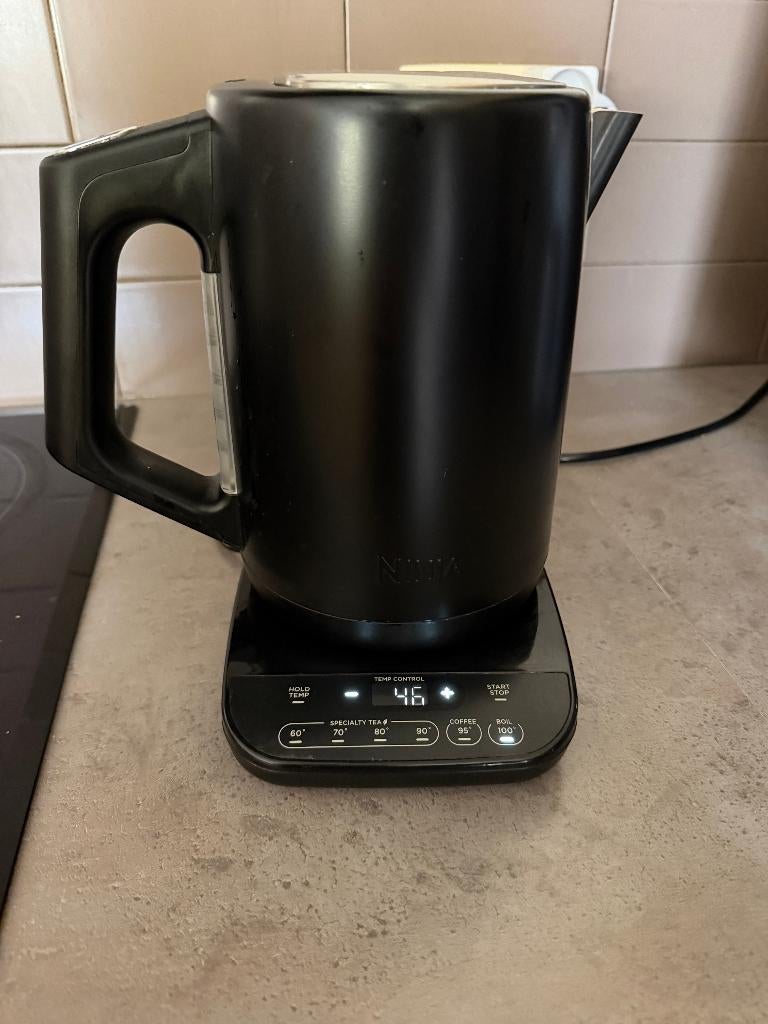 Bouilloire Ninja 1,7 litre, Electroménager, 1 à 2 litres, Enlèvement ou Envoi, Utilisé, Inox